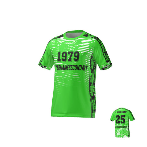 FLIGHT JERSEY 7 - GREEN - Deploy Football - Australia's Best Footballs & Soccer Balls