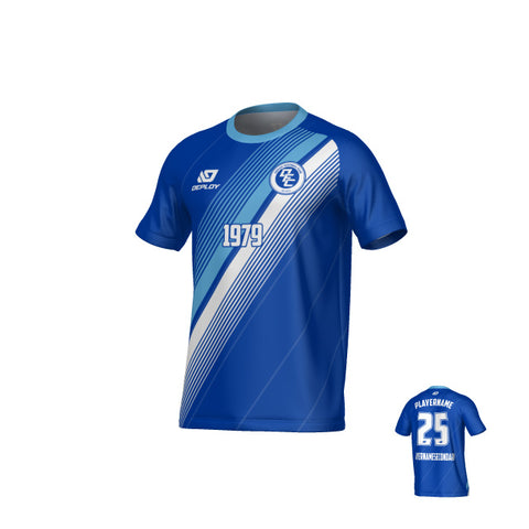 Velocity Jersey - Royal Blue & Sky Blue