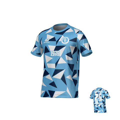 Shards Jersey - Sky Blue & Navy