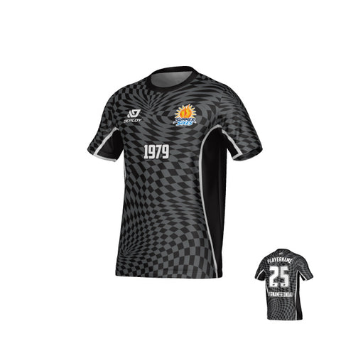 SUTHERLAND SHIRE FA SUMMER - VORTEX - BLACK