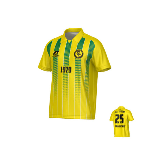 Streamline Collared Jersey - Yellow