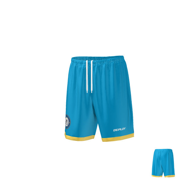 Emerging Stars Football Academy - Training Shorts Yellow - Unisex & Youth - Deploy Football - Australia's Best Footballs & Soccer Balls