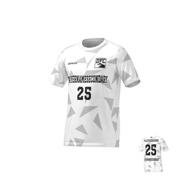 Flight Jersey Fragments - White - Deploy Football - Australia's Best Footballs & Soccer Balls