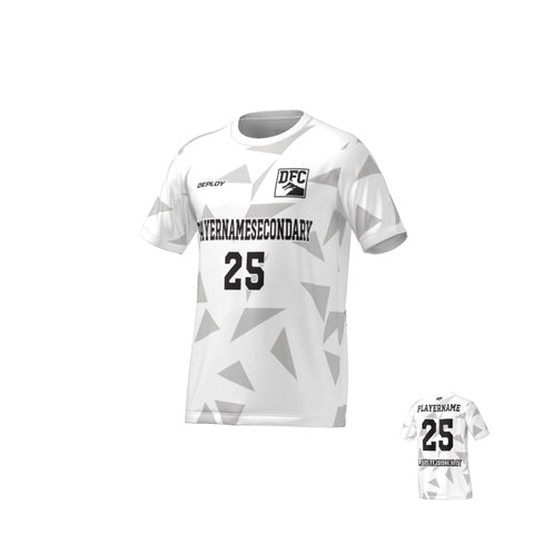 Flight Jersey Fragments - White - Deploy Football - Australia's Best Footballs & Soccer Balls
