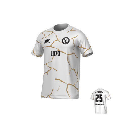 Cracks Jersey - White