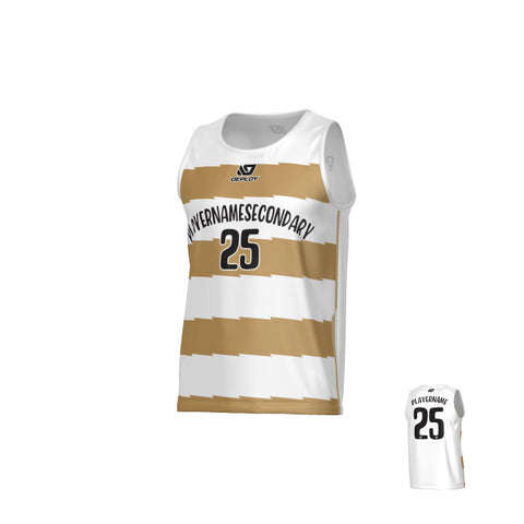 Jagged Sports Singlet - White
