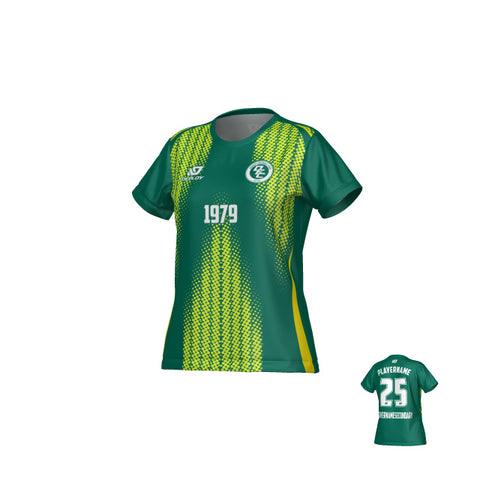 Halftone Womens Jersey - Green