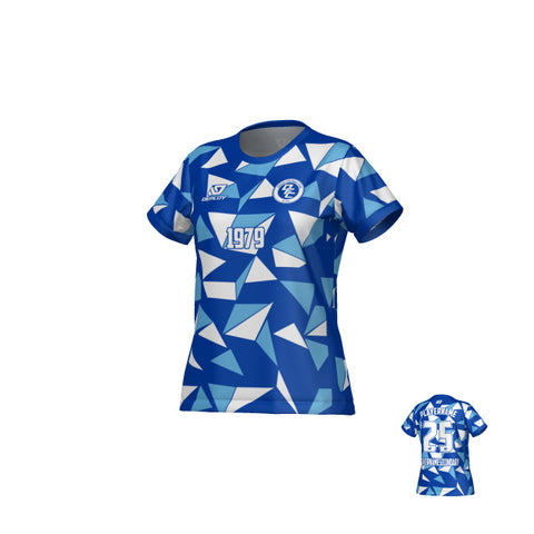 Shards Womens Jersey - Royal Blue & Sky Blue