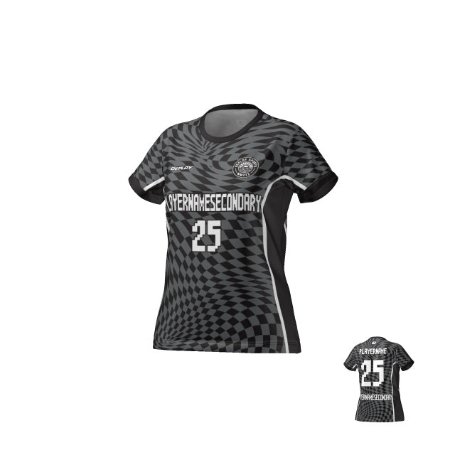 Flight Jersey Womens Warped - Black