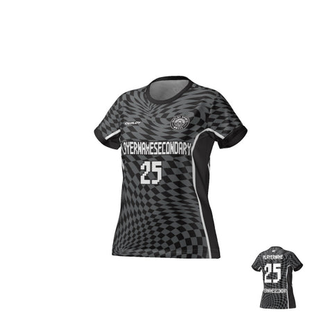 Flight Jersey Womens Warped - Black