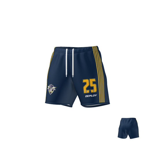 East Gippsland United FC - Home Playing Shorts - Women - Deploy Football - Australia's Best Footballs & Soccer Balls