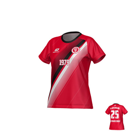 Velocity Womens Jersey - Red