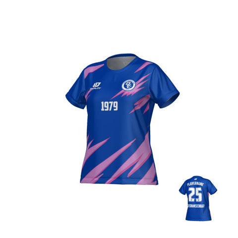 Sharp Womens Jersey - Royal Blue & Purple