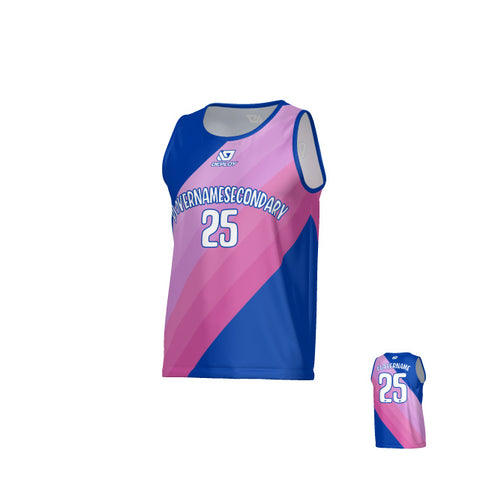 Sash Sports Singlet - Royal Blue