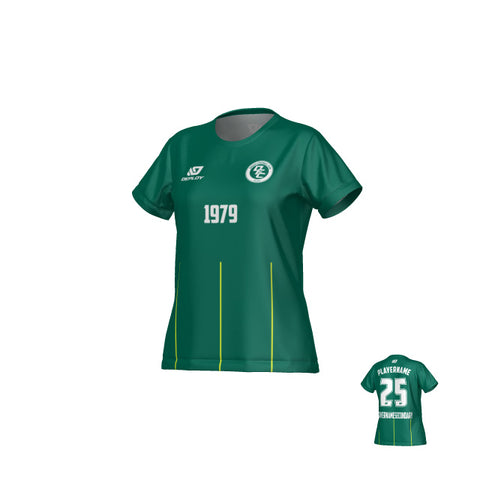 Linear Womens Jersey - Green