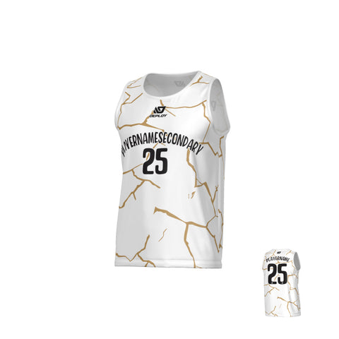 Cracks Sports Singlet - White