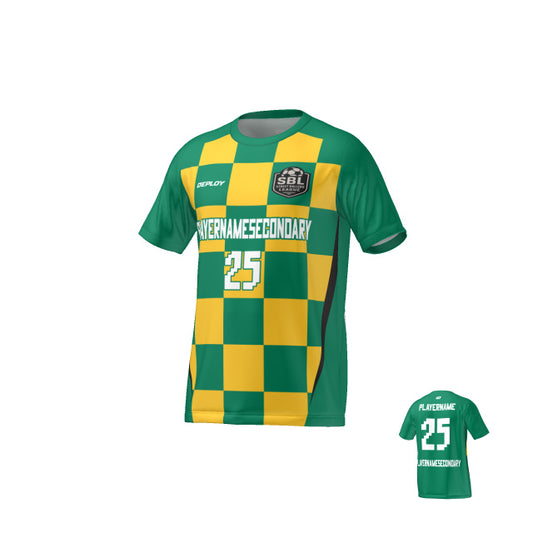 Street Ballers League - Flight Jersey Checkers - Green