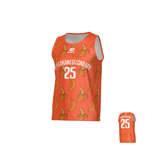 Banana Sports Singlet - Orange