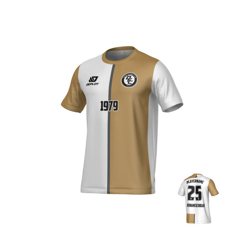 Split Jersey - White