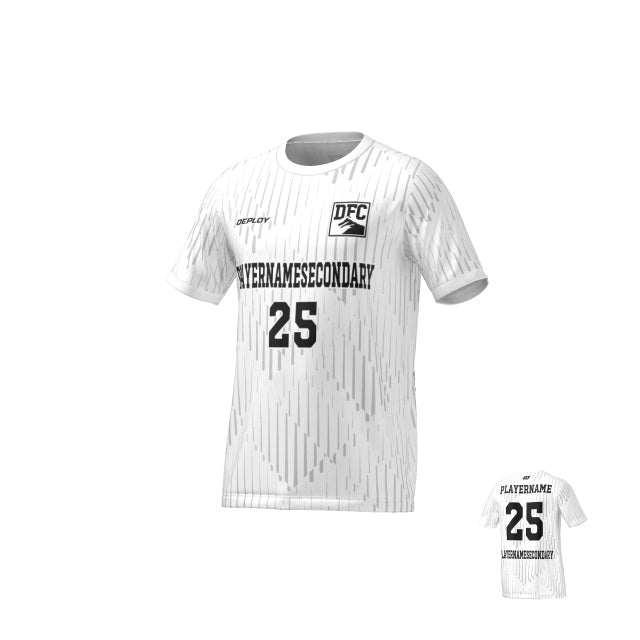 Flight Jersey Faded - White - Deploy Football - Australia's Best Footballs & Soccer Balls
