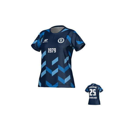 Arrows Womens Jersey - Navy & Sky Blue