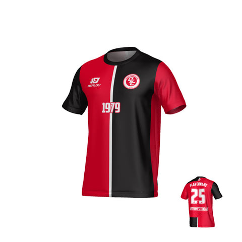 Split Jersey - Red