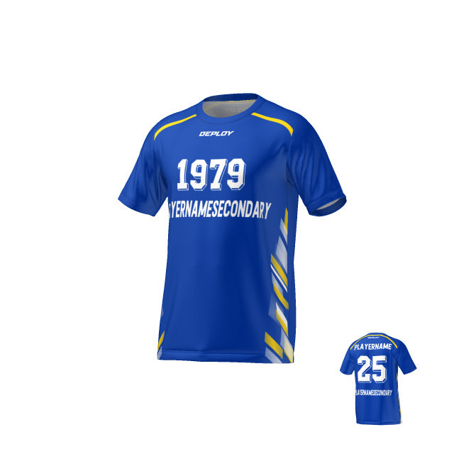 FLIGHT JERSEY 17 - BLUE - Deploy Football - Australia's Best Footballs & Soccer Balls