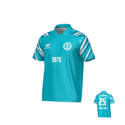 Surge Collared Jersey - Teal