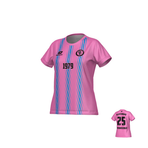 Zig Zag Womens Jersey - Pink