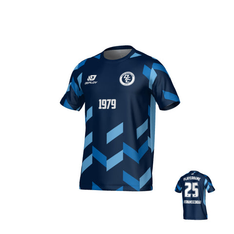 Arrows Jersey - Navy & Sky Blue