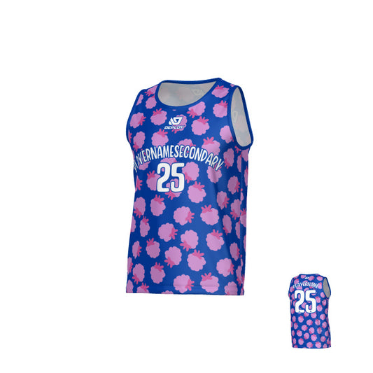 Berry Sports Singlet - Royal Blue