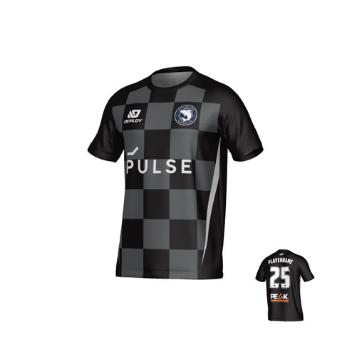 SUTHERLAND SHARKS SUMMER - CHECKERS - BLACK