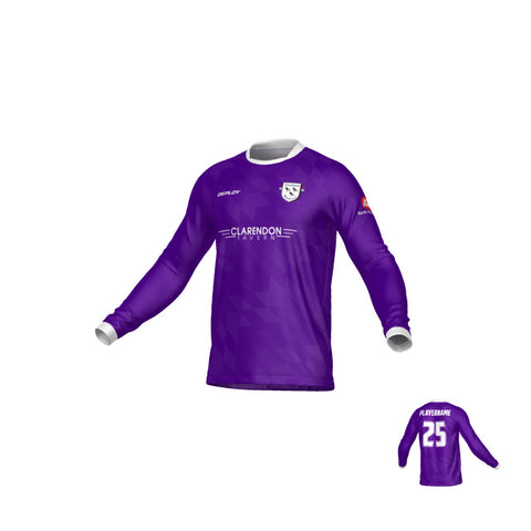 Lowland Wanderers FC - Seniors GK Jersey - Purple