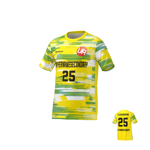 URBAN REC - FLIGHT JERSEY GLITCH - YELLOW