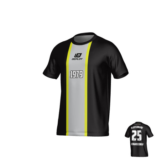 DUBBO 6s SUMMER - STRIPE FLURO YELLOW