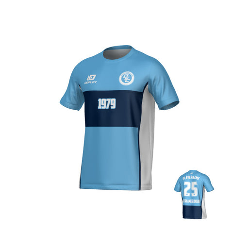 Shift Jersey - Sky Blue & Navy