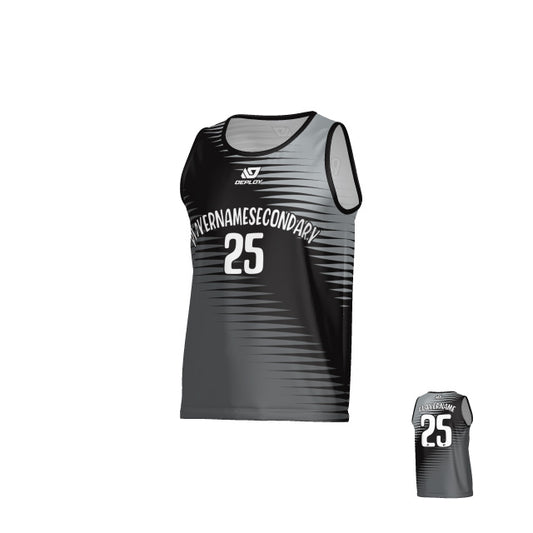 Comb Sports Singlet - Black
