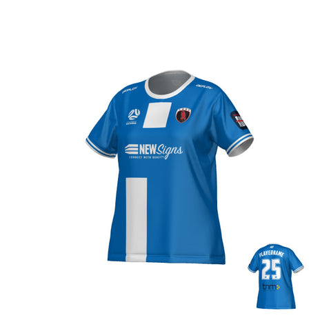 LA TROBE UNIVERSITY SOCCER CLUB - JUNIOR GIRLS - AWAY JERSEY (LADIES CUT)