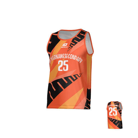 Fern Sports Singlet - Orange