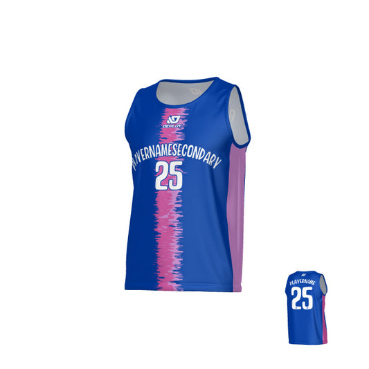 Quake Sports Singlet - Royal Blue