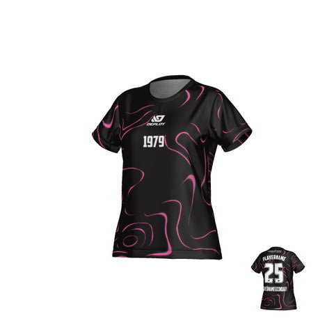 DUBBO 6s SUMMER - LADIES WAVE FLURO PINK