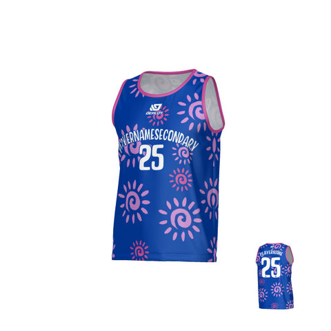 Sun Sports Singlet - Royal Blue