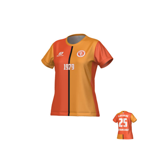 Split Womens Jersey - Orange
