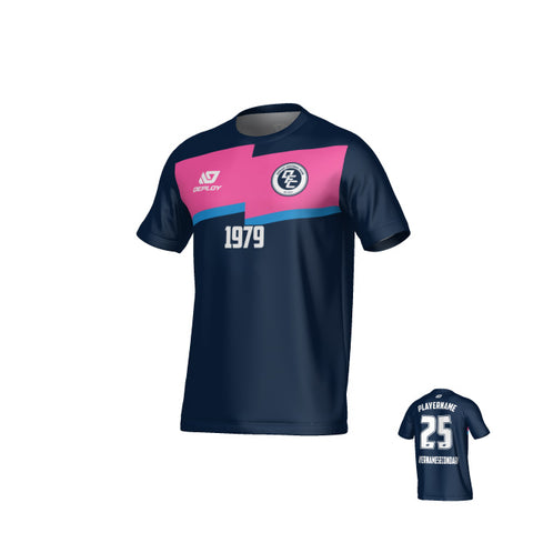 Zag Jersey - Navy & Pink