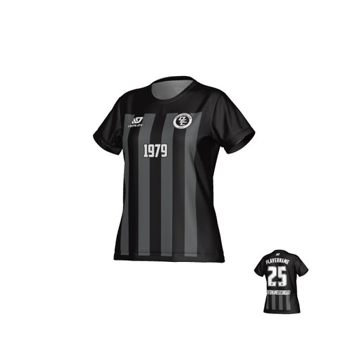 Bars Womens Jersey - Black