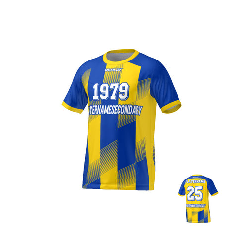 FLIGHT JERSEY 49 - BLUE - Deploy Football - Australia's Best Footballs & Soccer Balls