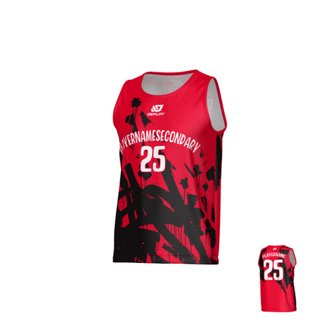 Paint Sports Singlet - Red