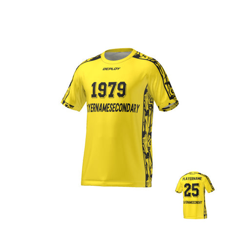 FLIGHT JERSEY 8 - YELLOW - Deploy Football - Australia's Best Footballs & Soccer Balls