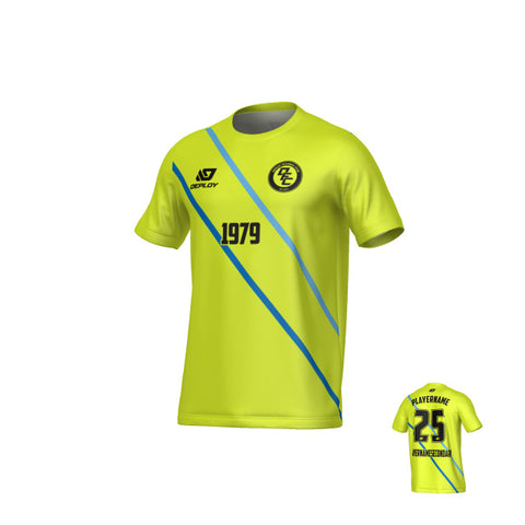 Tracks Jersey - Neon Yellow