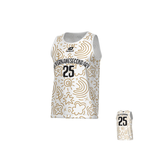 Sketch Sports Singlet - White